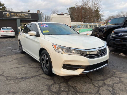 2017 Honda Accord for sale at King Motor Cars in Saugus MA
