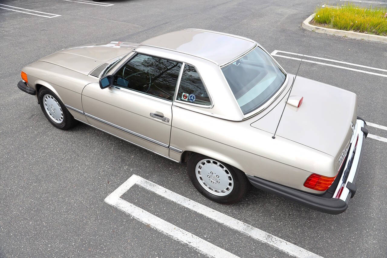 1987 Mercedes-Benz 560-Class for sale at DE AUTOS INC in San Juan Capistrano, CA