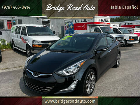 2014 Hyundai Elantra for sale at Bridge Road Auto in Salisbury MA