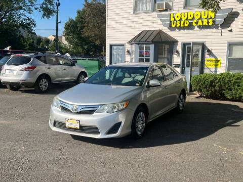 2013 Toyota Camry for sale at Loudoun Used Cars in Leesburg VA