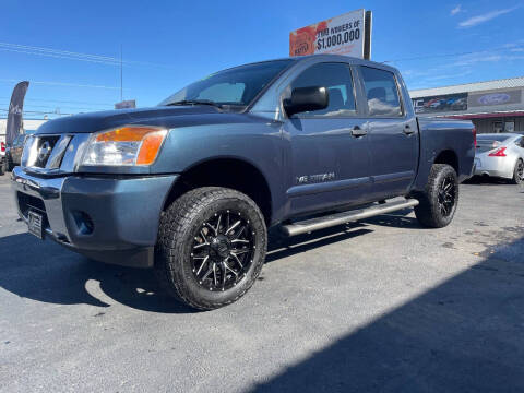 2015 Nissan Titan for sale at MAGIC AUTO SALES, LLC in Nampa ID