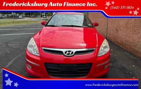 2009 Hyundai Elantra for sale at Fredericksburg Auto Finance Inc. in Fredericksburg VA