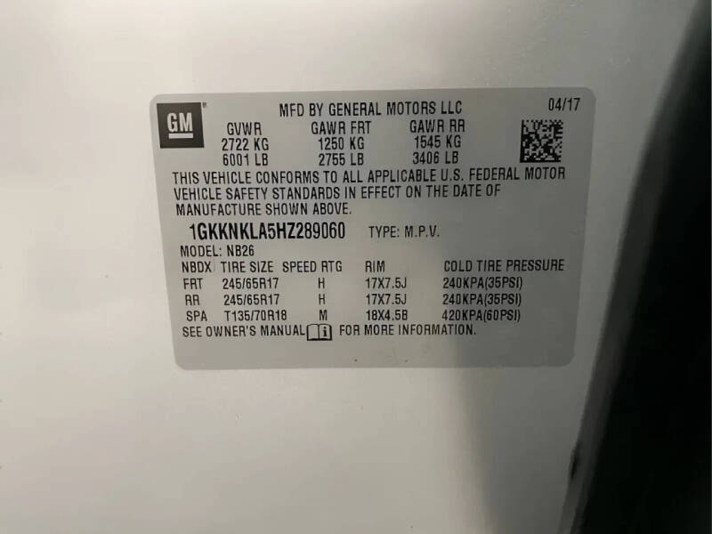 2017 GMC Acadia SLE-1