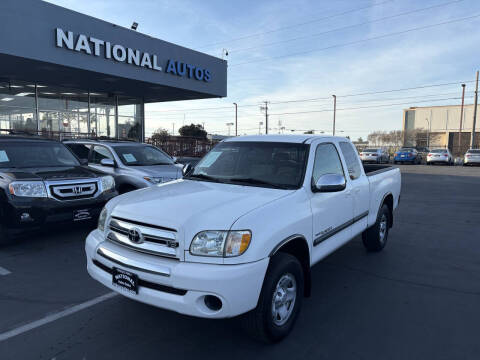 2003 Toyota Tundra for sale at National Autos Sales in Sacramento CA