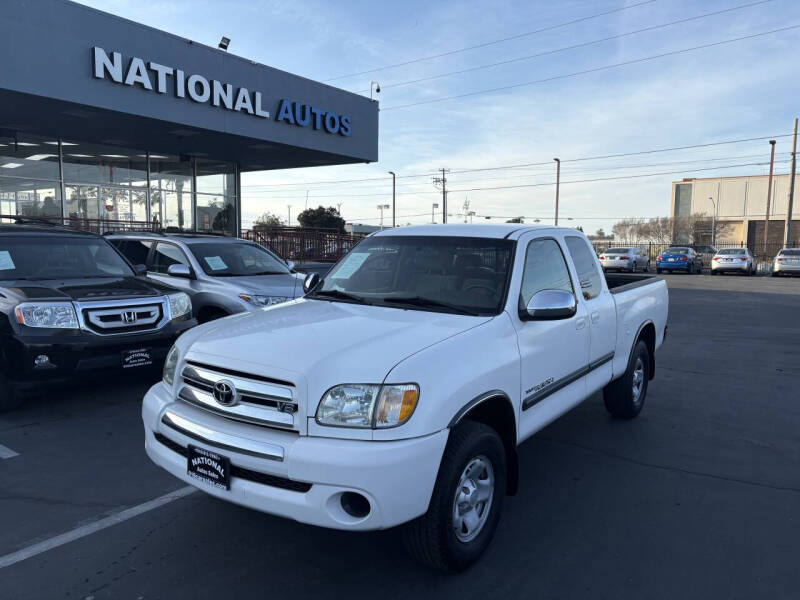 2003 Toyota Tundra for sale at National Autos Sales in Sacramento CA