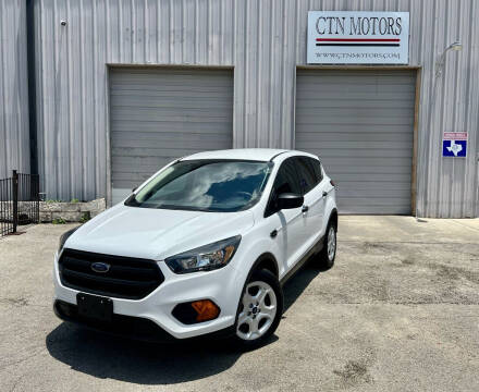 2019 Ford Escape for sale at CTN MOTORS in Houston TX