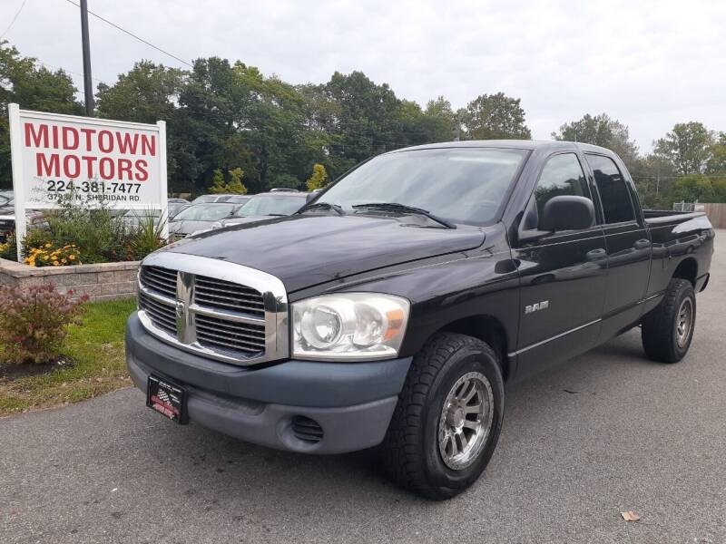 2008 Dodge Ram Pickup 1500 for sale at Midtown Motors in Beach Park IL