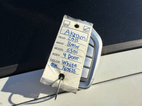 2015 BMW 6 Series 650i xDrive Gran Coupe