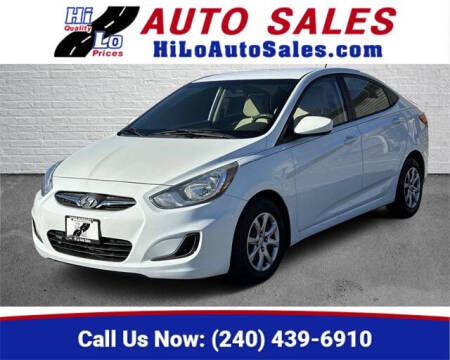 2013 Hyundai Accent for sale at Hi-Lo Auto Sales in Frederick MD