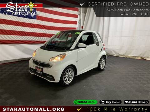 2015 Smart fortwo electric drive for sale at STAR AUTO MALL 512 in Bethlehem PA