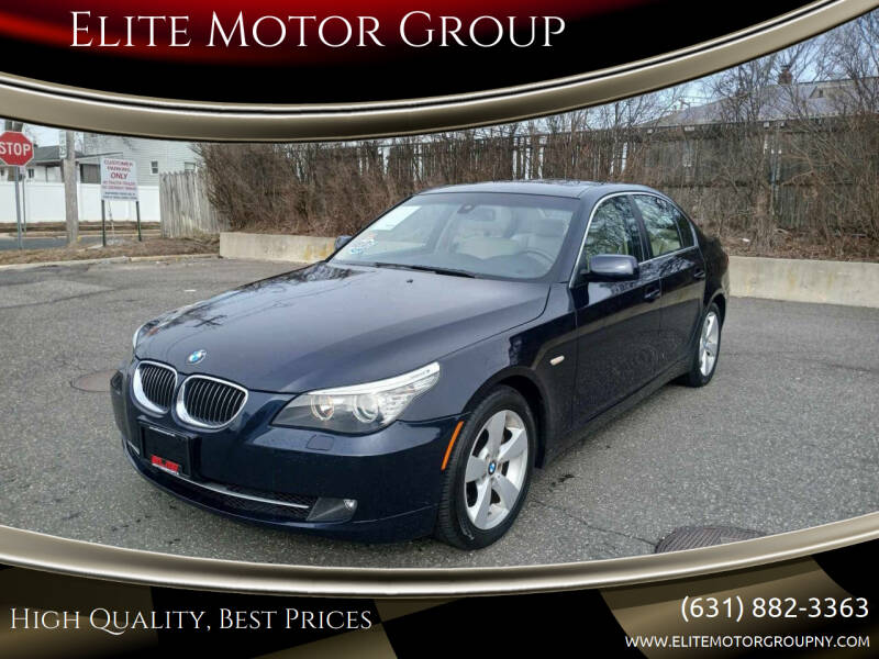2008 BMW 5 Series for sale at Elite Motor Group in Lindenhurst NY