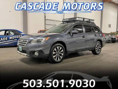 2016 Subaru Outback for sale at Cascade Motors in Portland OR