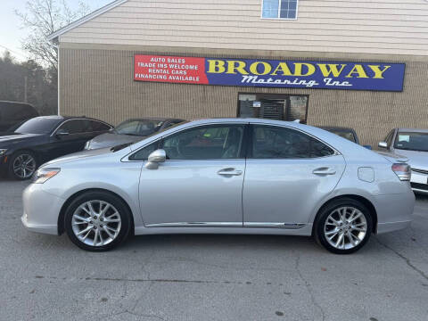 2010 Lexus HS 250h for sale at Broadway Motoring Inc. in Ayer MA