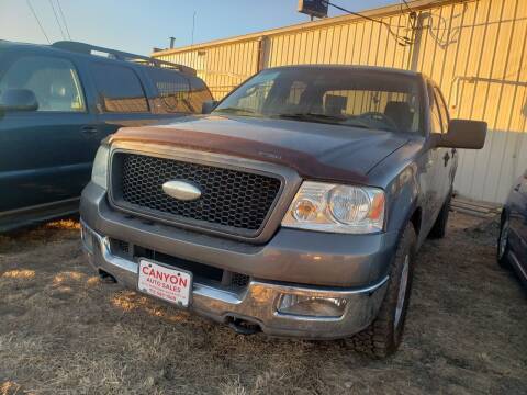 2004 Ford F-150 for sale at Canyon Auto Sales LLC in Sioux City IA