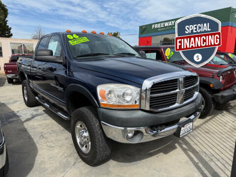 2006 Dodge Ram 2500 for sale at Freeway Motors Used Cars in Modesto CA