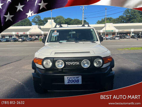 2008 Toyota FJ Cruiser for sale at Best Auto Mart in Weymouth MA