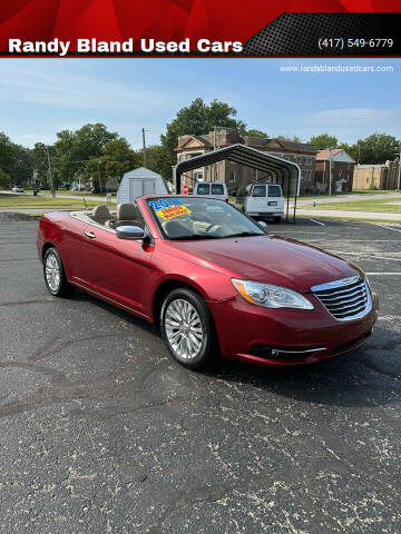 2011 Chrysler 200 for sale at Randy Bland Used Cars in Nevada MO