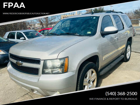 2009 Chevrolet Tahoe for sale at FPAA in Fredericksburg VA