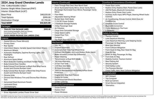 2024 Jeep Grand Cherokee Laredo
