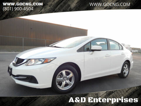 2015 Honda Civic for sale at A&D Enterprises in Spanish Fork UT
