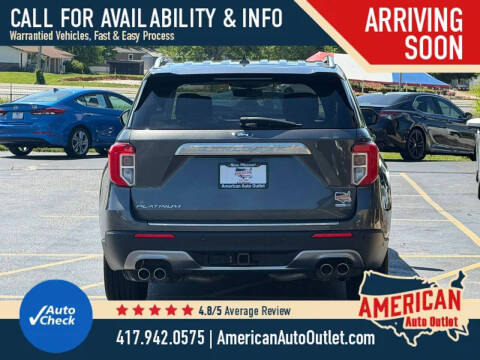 2020 Ford Explorer Platinum