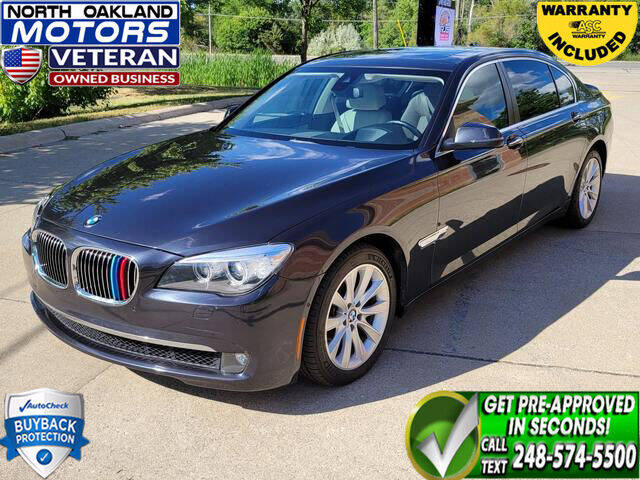 2015 BMW 7 Series for sale at North Oakland Motors in Waterford MI