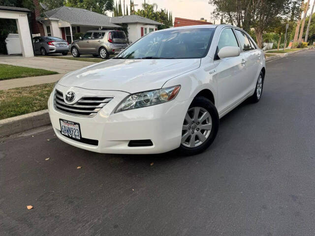 2008 Toyota Camry Hybrid for sale at Ride On LLC in Van Nuys, CA