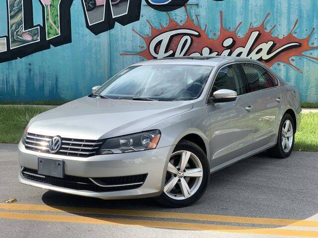 2013 Volkswagen Passat for sale at Palermo Motors in Hollywood FL