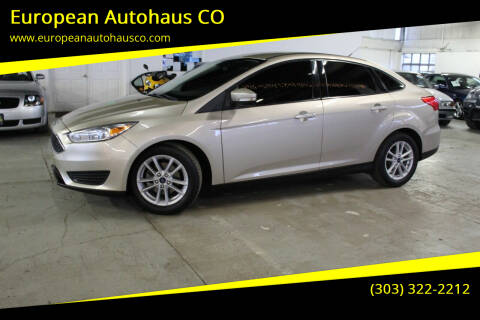 2017 Ford Focus for sale at European Autohaus CO in Denver CO