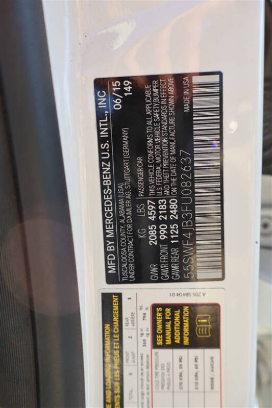 2015 Mercedes-Benz C-Class C 300