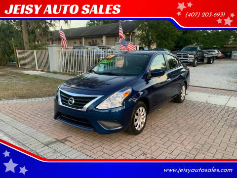 2019 Nissan Versa for sale at JEISY AUTO SALES in Orlando FL