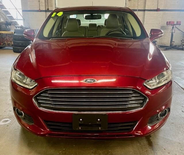 Used 2014 Ford Fusion SE with VIN 3FA6P0HD7ER180006 for sale in Schuyler, NE