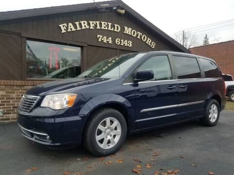 2012 Chrysler Town and Country for sale at Fairfield Motors in Fort Wayne IN
