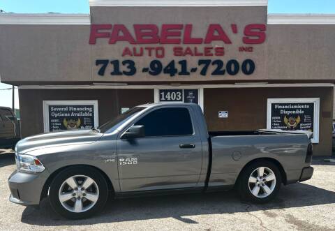 2013 RAM 1500 for sale at Fabela's Auto Sales Inc. in South Houston TX