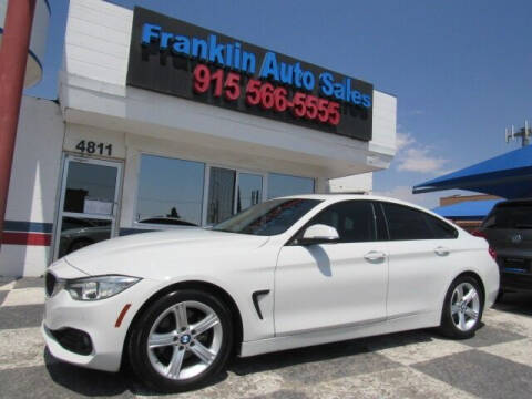 2015 BMW 4 Series for sale at Franklin Auto Sales in El Paso TX