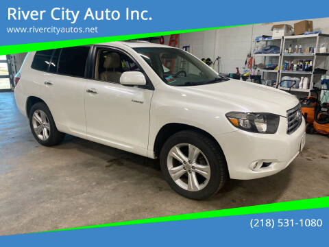 2010 Toyota Highlander for sale at River City Auto Inc. in Fergus Falls MN