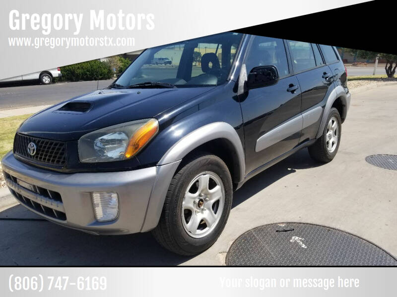 2003 Toyota RAV4 for sale at Gregory Motors in Lubbock TX