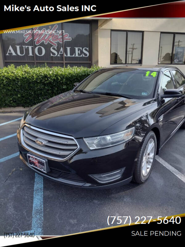 2014 Ford Taurus for sale at Mike's Auto Sales INC in Chesapeake VA