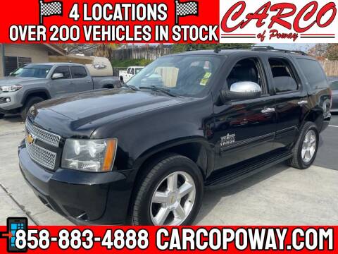 2014 Chevrolet Tahoe for sale at CARCO SALES & FINANCE #3 in Chula Vista CA