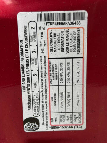 2010 Ford Ranger