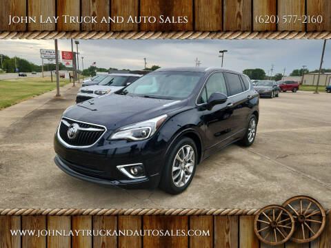 2020 Buick Envision for sale at John Lay Truck and Auto Sales in Independence KS