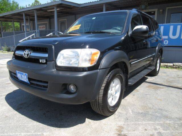 2005 Toyota Sequoia for sale at AUTO VALUE FINANCE INC in Stafford TX