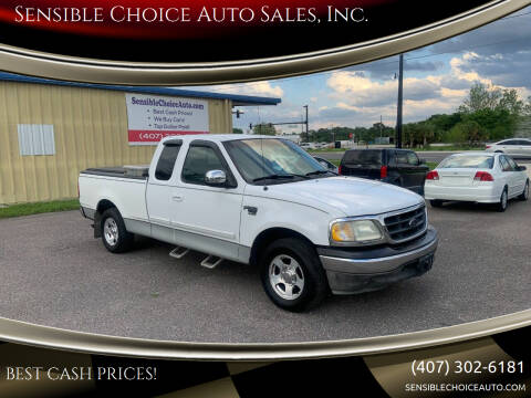 2002 Ford F-150 for sale at Sensible Choice Auto Sales, Inc. in Longwood FL