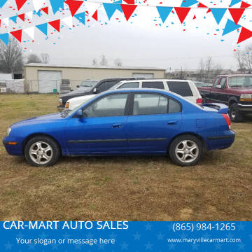 2003 Hyundai Elantra for sale at CAR-MART AUTO SALES in Maryville TN