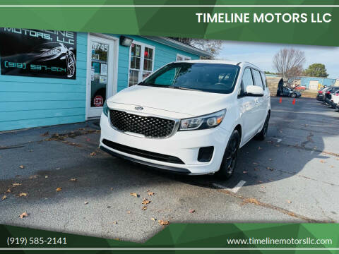 2016 Kia Sedona for sale at Timeline Motors LLC in Clayton NC