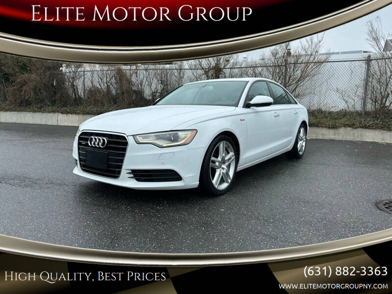 2014 Audi A6 for sale at Elite Motor Group in Lindenhurst NY