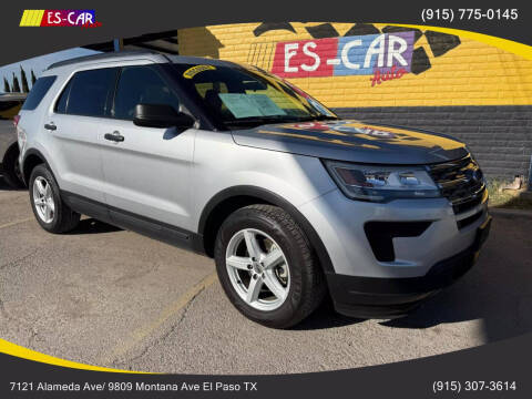 2018 Ford Explorer for sale at Escar Auto - 9809 Montana Ave Lot in El Paso TX