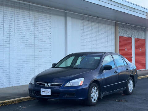 2007 Honda Accord for sale at Skyline Motors Auto Sales in Tacoma WA