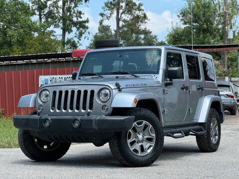 2017 Jeep Wrangler Unlimited for sale at Hidalgo Motors Co in Houston TX