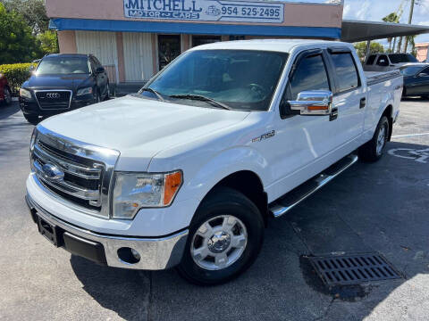 2013 Ford F-150 for sale at MITCHELL MOTOR CARS in Fort Lauderdale FL